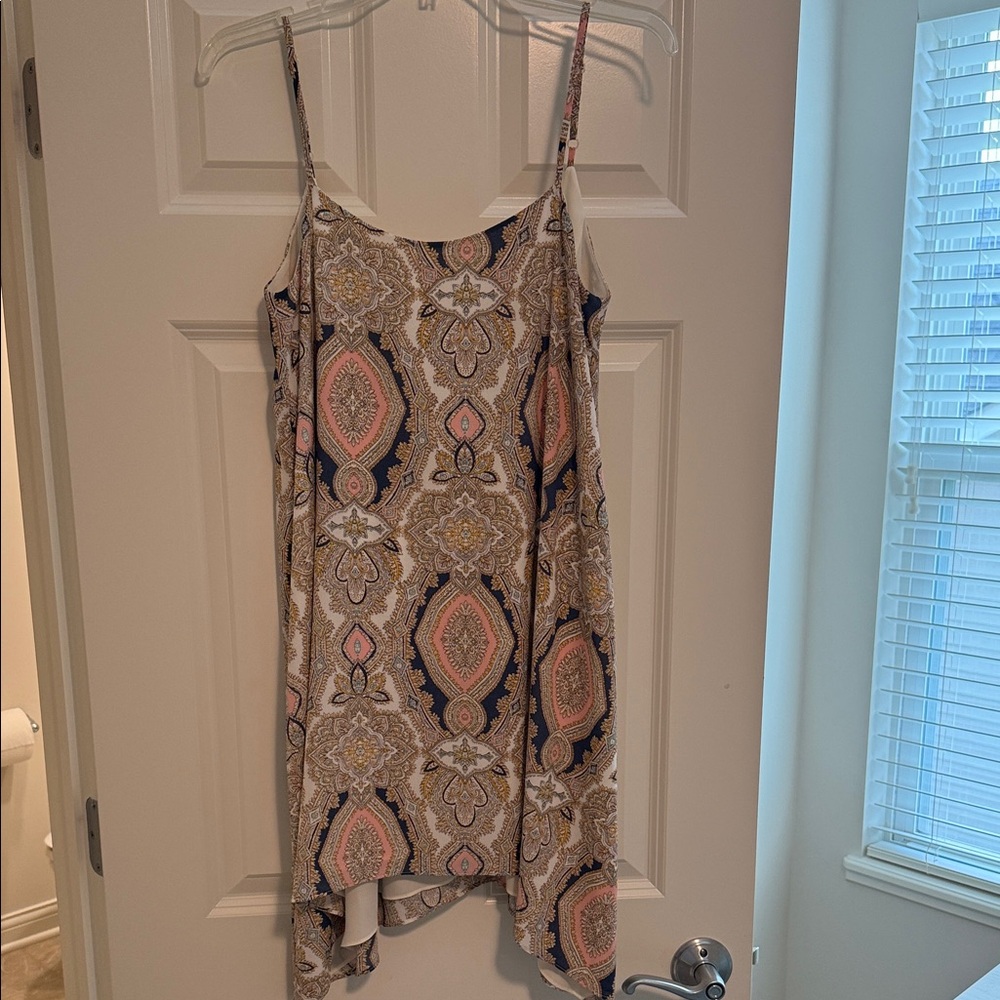 BCBGeneration Multicolor Patterned Mini Dress